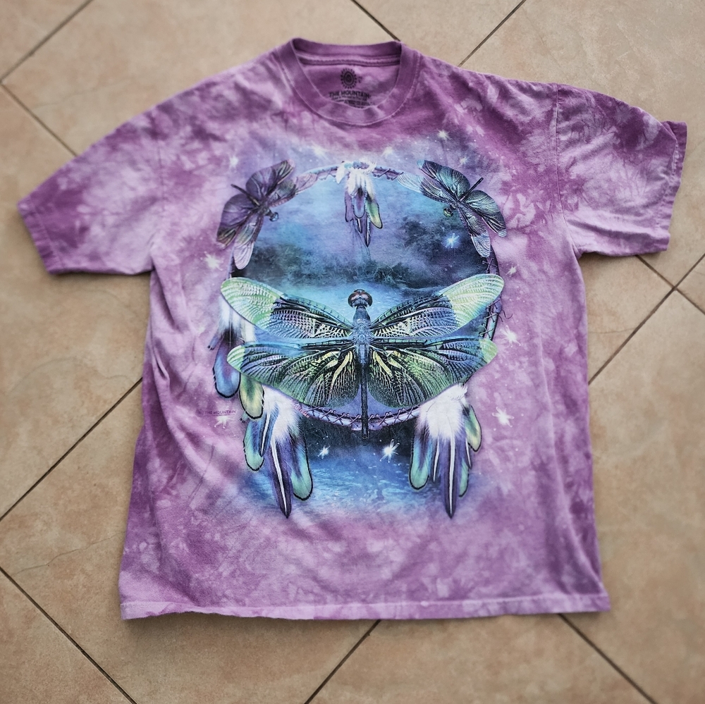 Dragonfly Tie Dye T-Shirt